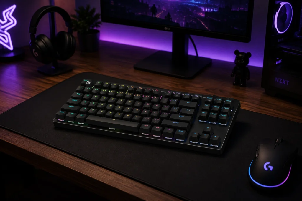 Logitech G PRO X TKL Lightspeed wireless tenkeyless gaming keyboard