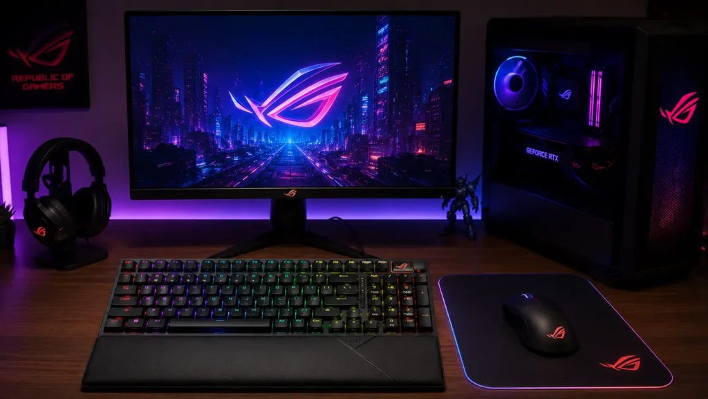 ASUS ROG Strix Scope II TKL keyboard with IP57 waterproof rating