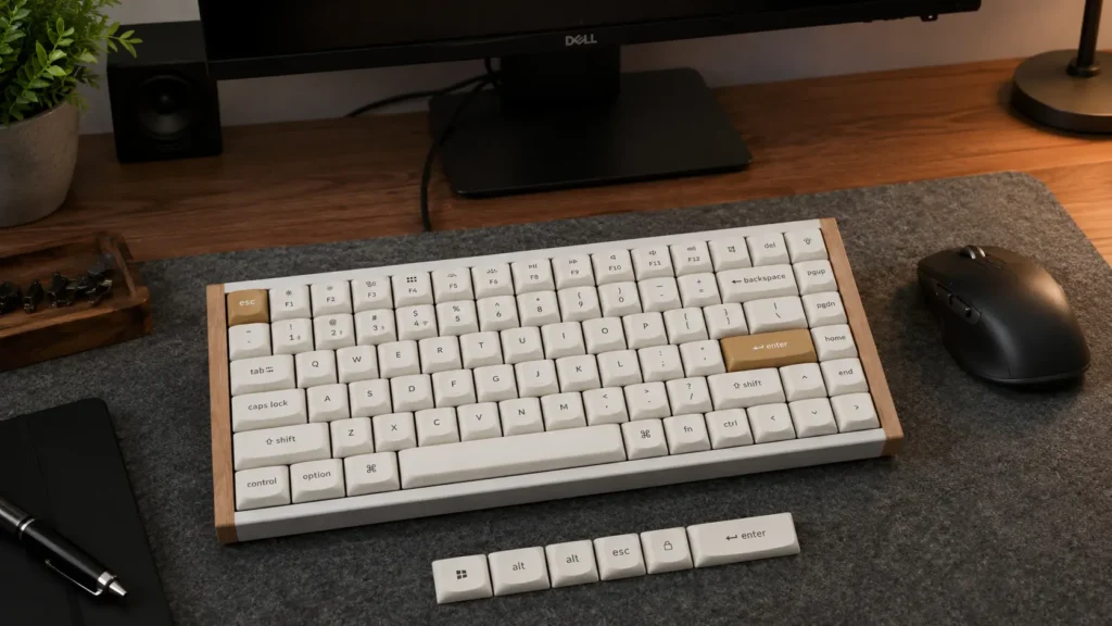 Keychron K2 HE wireless hall effect keyboard — budget TKL rapid trigger for FPS