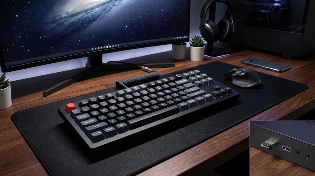 Keychron V3 Ultra TKL hot-swap keyboard with gasket mount