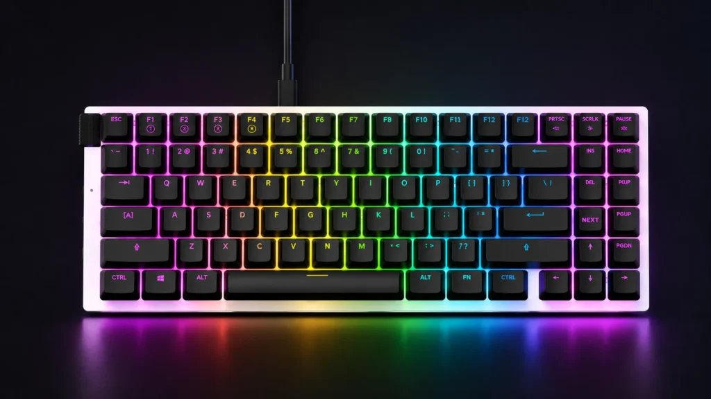 ZXT Function 2 TKL optical hot-swap keyboard with 8000Hz polling and USB passthrough
