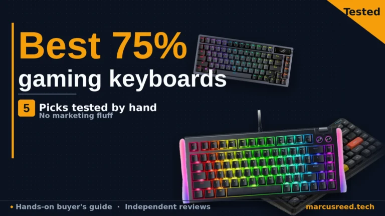 Best 75 Percent Gaming Keyboards: 7 Tested & Ranked