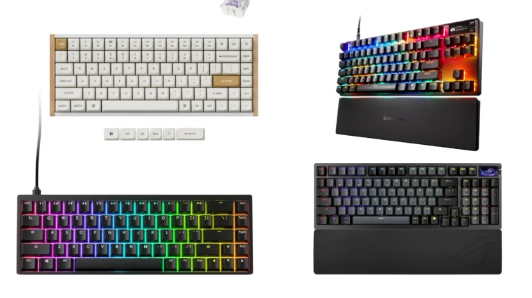 Best hall effect keyboard models tested side by side with magnetic switches and adjustable actuation.