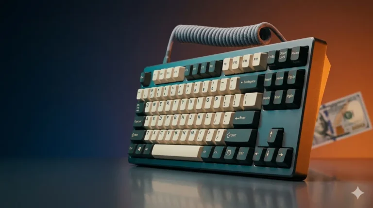 Lineup of hall effect keyboards on a desk used to answer whether hall effect keyboards are worth it