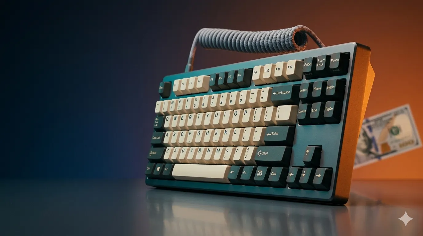 Lineup of hall effect keyboards on a desk used to answer whether hall effect keyboards are worth it