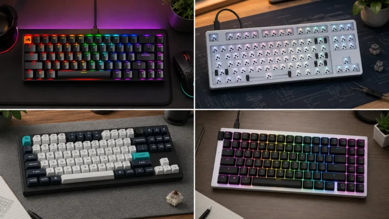 Best hot-swap TKL gaming keyboards of 2026 including Keychron Q3 Max, Wooting 80HE, and Ducky One 3