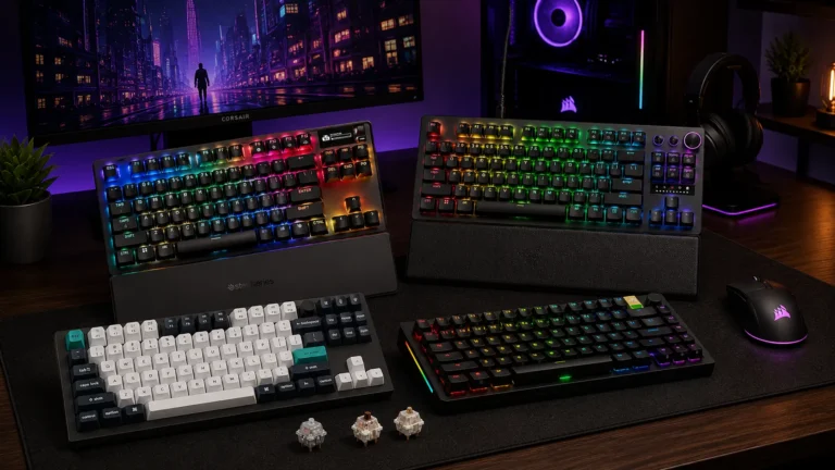 Best TKL keyboard with volume knob — six tested mechanical keyboards with rotary knobs and media controls