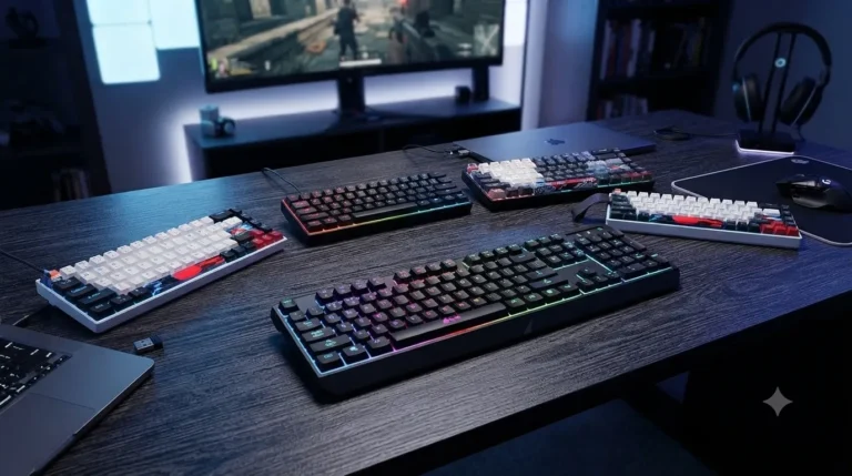 Best compact gaming keyboards for PS5 and Xbox 2026 — 60% and 65% wireless mechanical keyboards tested for console gaming