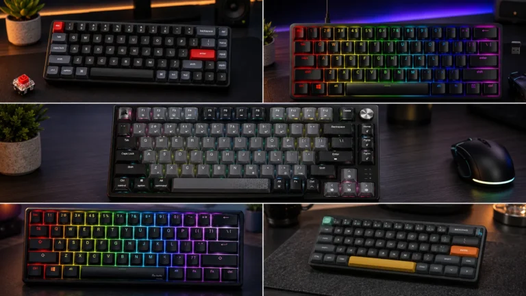 Best portable compact gaming keyboards lineup — 60%, 65%, and 75% mechanical boards packed for travel